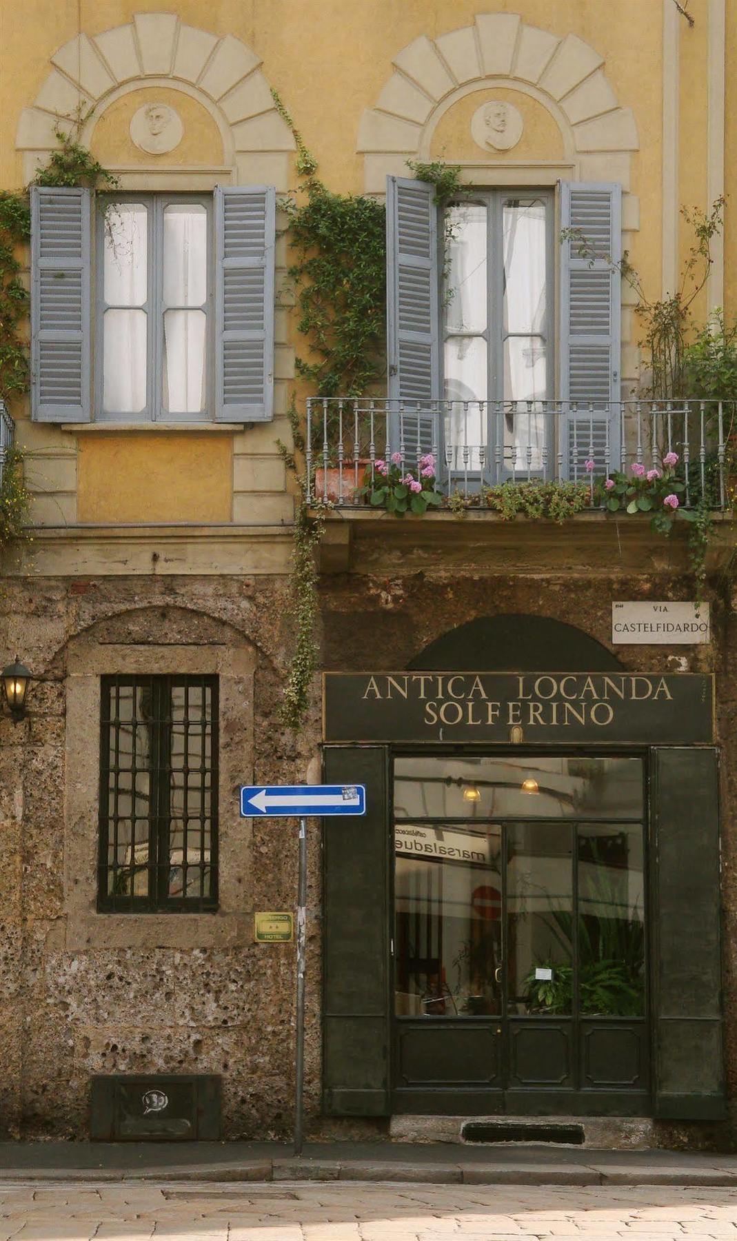 Antica Locanda Solferino Milán Exterior foto